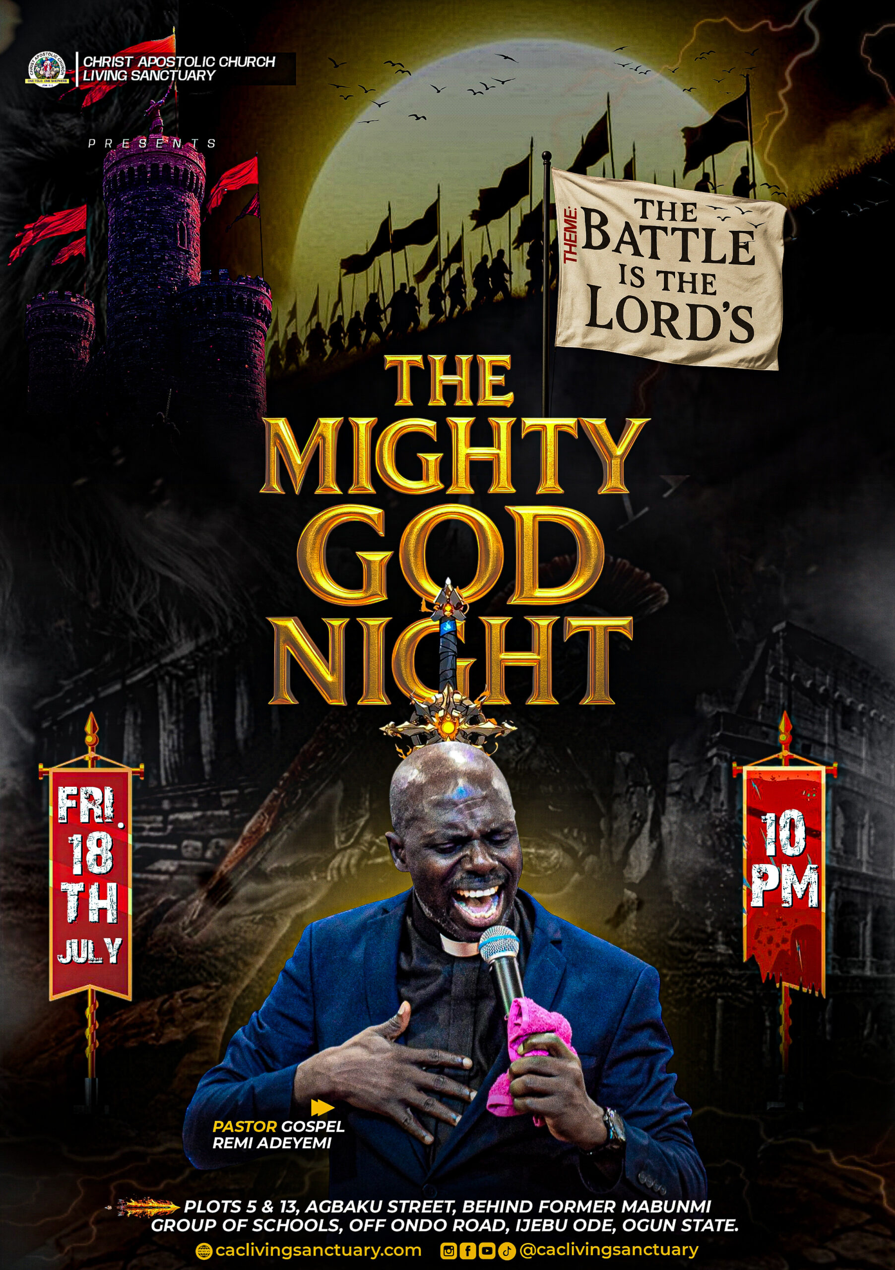 You’re Invited to The Mighty God Night!